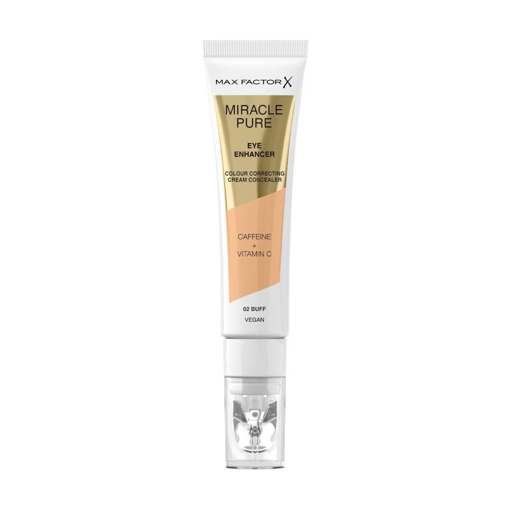 Кремовий консилер для шкіри навколо очей Max Factor Miracle Pure Eye Enhancer Colour Correcting Cream Concealer 02 Buff, 10 мл